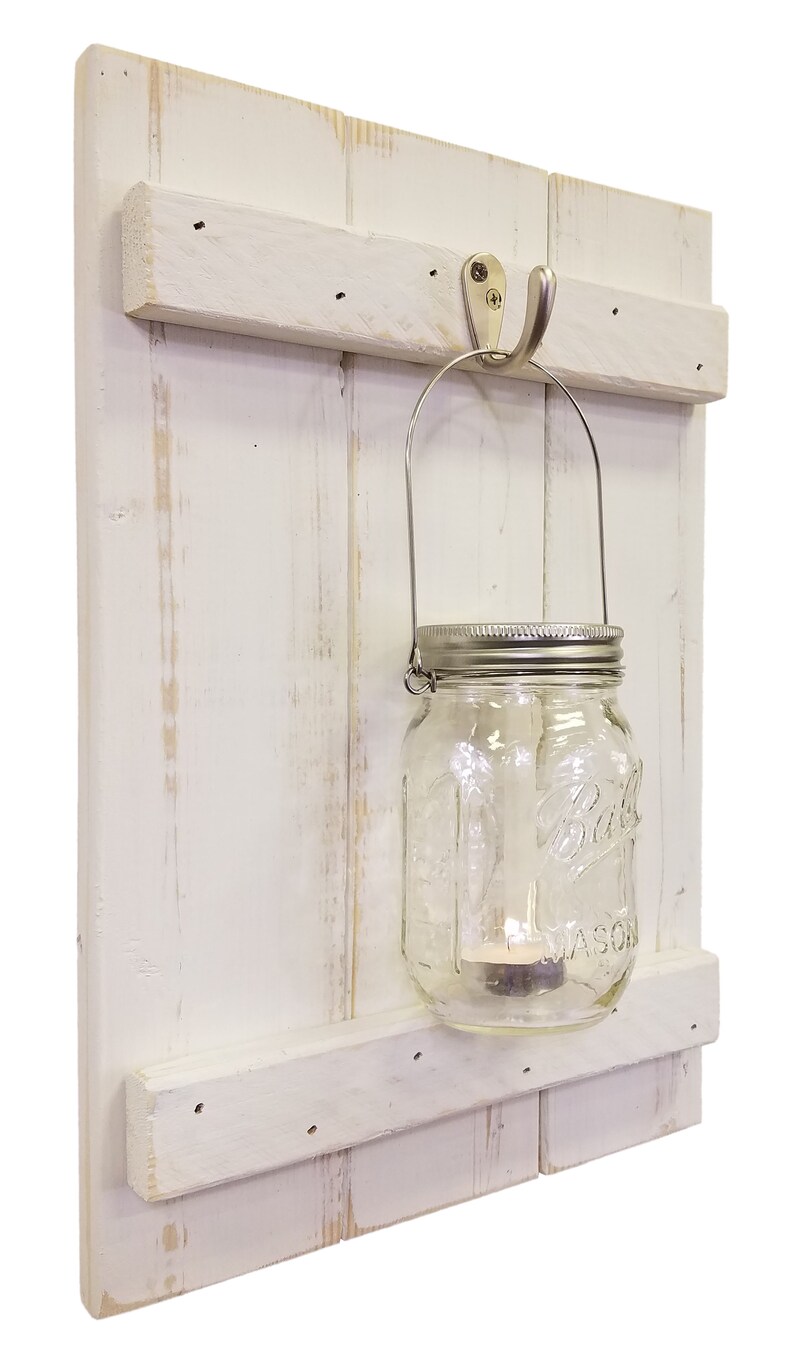 Mason Jar Lantern & Sydney Wall Sconce Lantern Holder Wall Etsy