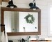 Farmhouse Framed Wall Mirror, 20 Stain Colors - Bathroom Mirror, Vanity Mirror, Master Bathroom Mirror, Rustic Wood Frame Mirror, Big Mirror 