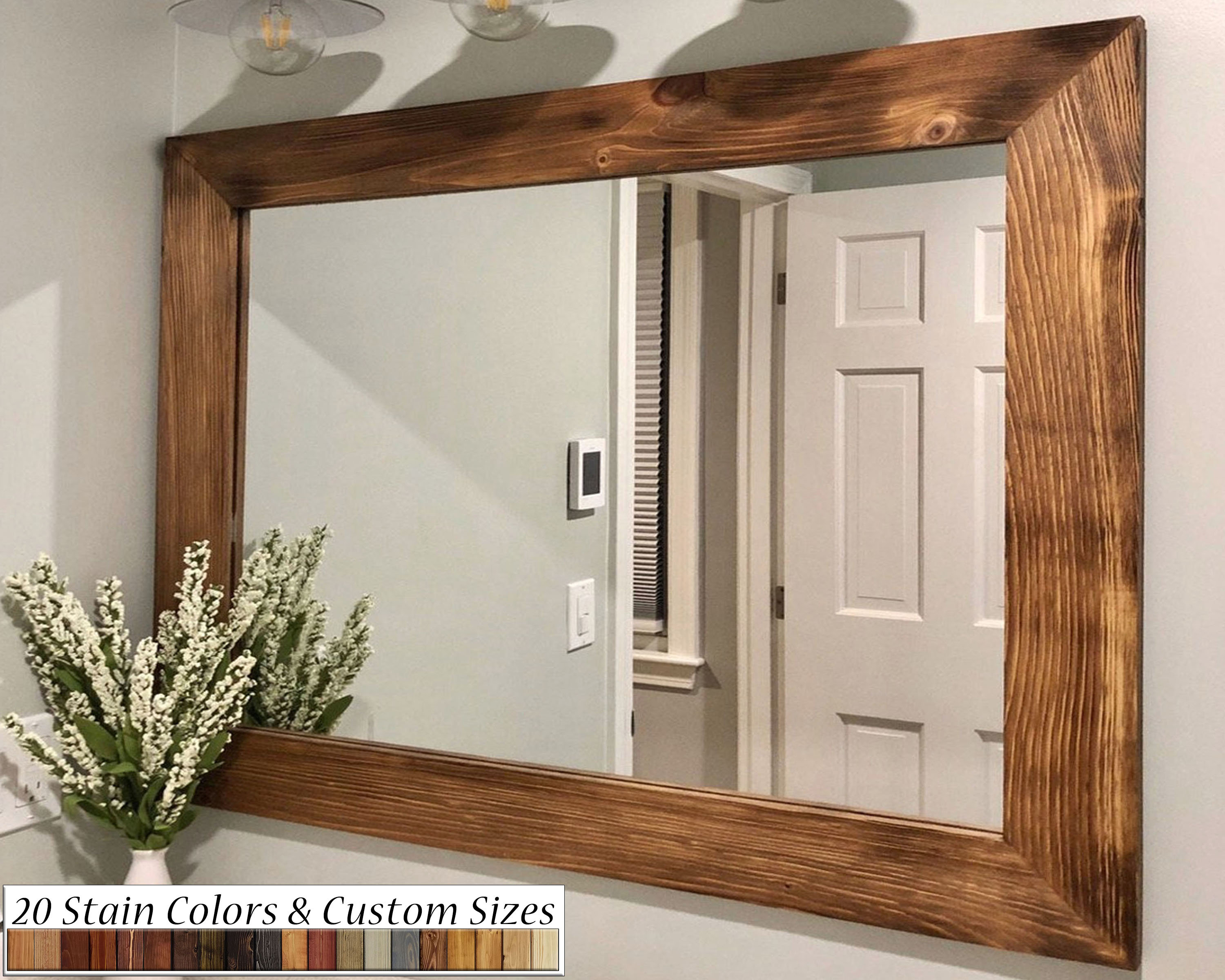 Wooden mirror design online