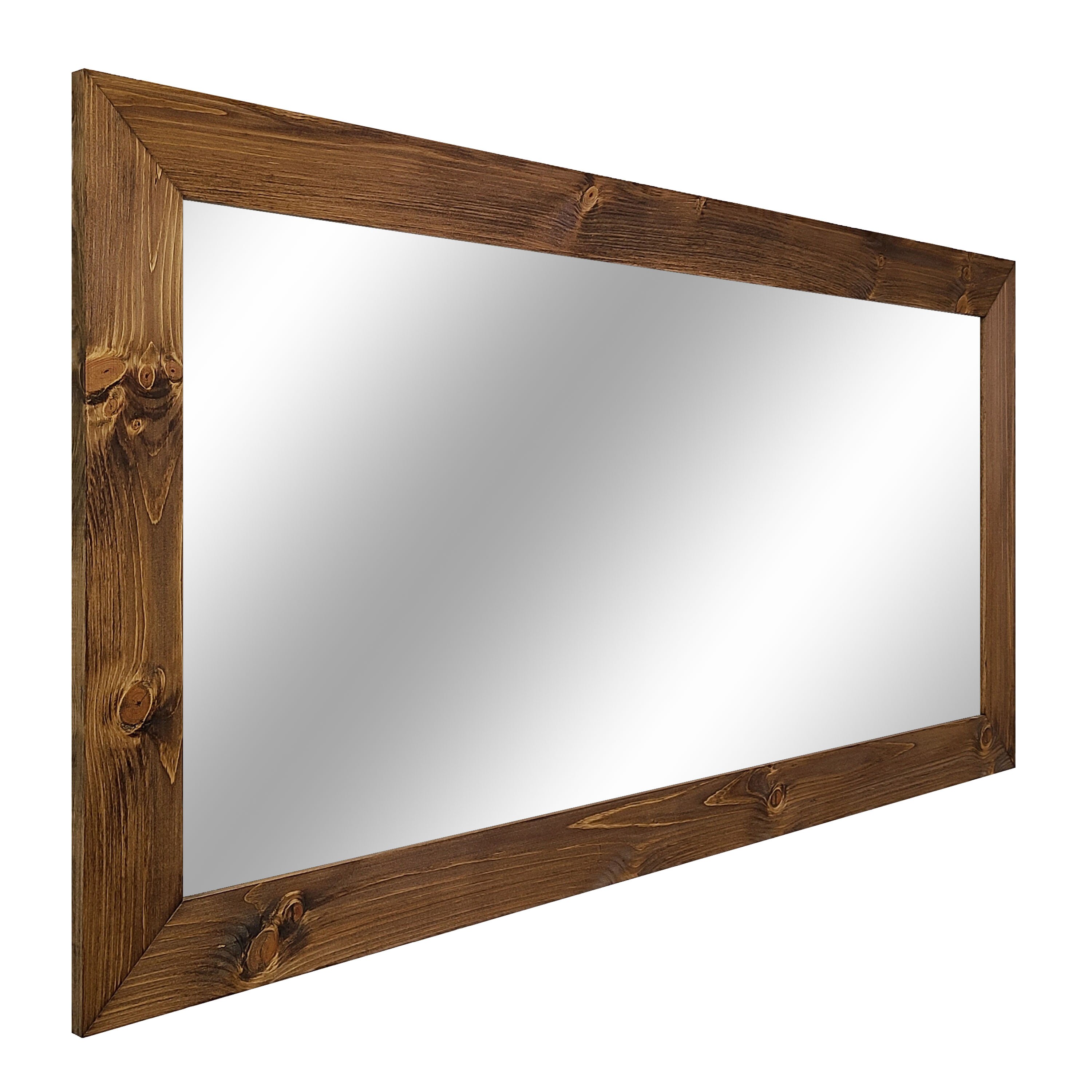 Shiplap resistente estilo madera marco espejo 20 colores de | Etsy