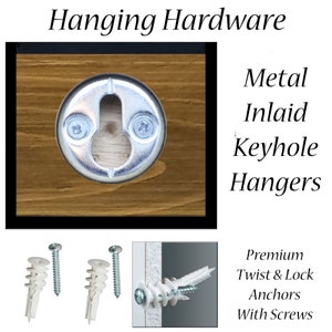 West Gate Farmhouse Bathroom Towel Hooks, Bathroom Wall Decor, Decorative Wall Hooks, Flush Mount - Available in 20 Colors - Special Walnut image 10