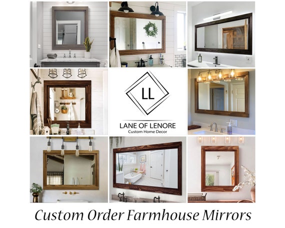 Wall Mirrors - Custom Made Large Mirrors