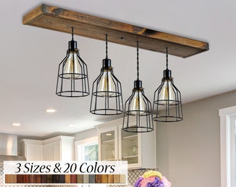 Herringbone Ceiling Light - 3 Sizes & 20 Colors, Dining Room Light, Industrial Light, Bathroom Lighting, Vanity Light, Kitchen Island Light