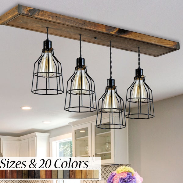 Herringbone Ceiling Light - 3 Sizes & 20 Colors, Dining Room Light, Industrial Light, Bathroom Lighting, Vanity Light, Kitchen Island Light