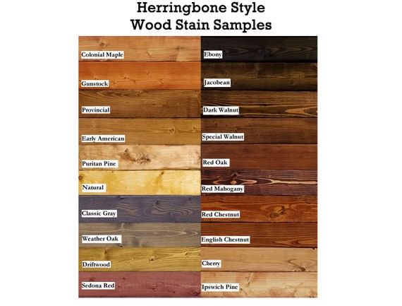 Mason Stain Chart