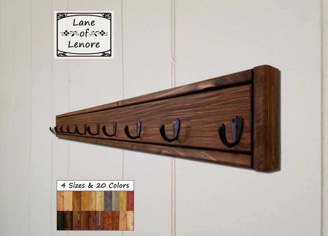 Herringbone Wall Hooks, Coat Rack Wall Mount, Key Hook, Towel Hook ...