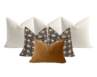 Bed Pillow Combo | King bed pillow Combo | Queen bed pillow combo | large sectional pillow combo