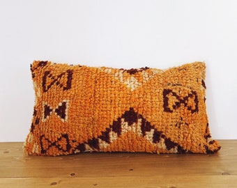 Moroccan Rug Lumbar Pillow Case | Moroccan Pillow Case