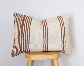 The DECKER 14 x 20” lumbar pillow cover