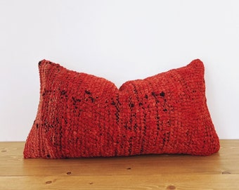 Moroccan Rug Lumbar Pillow Case | Moroccan Pillow Case