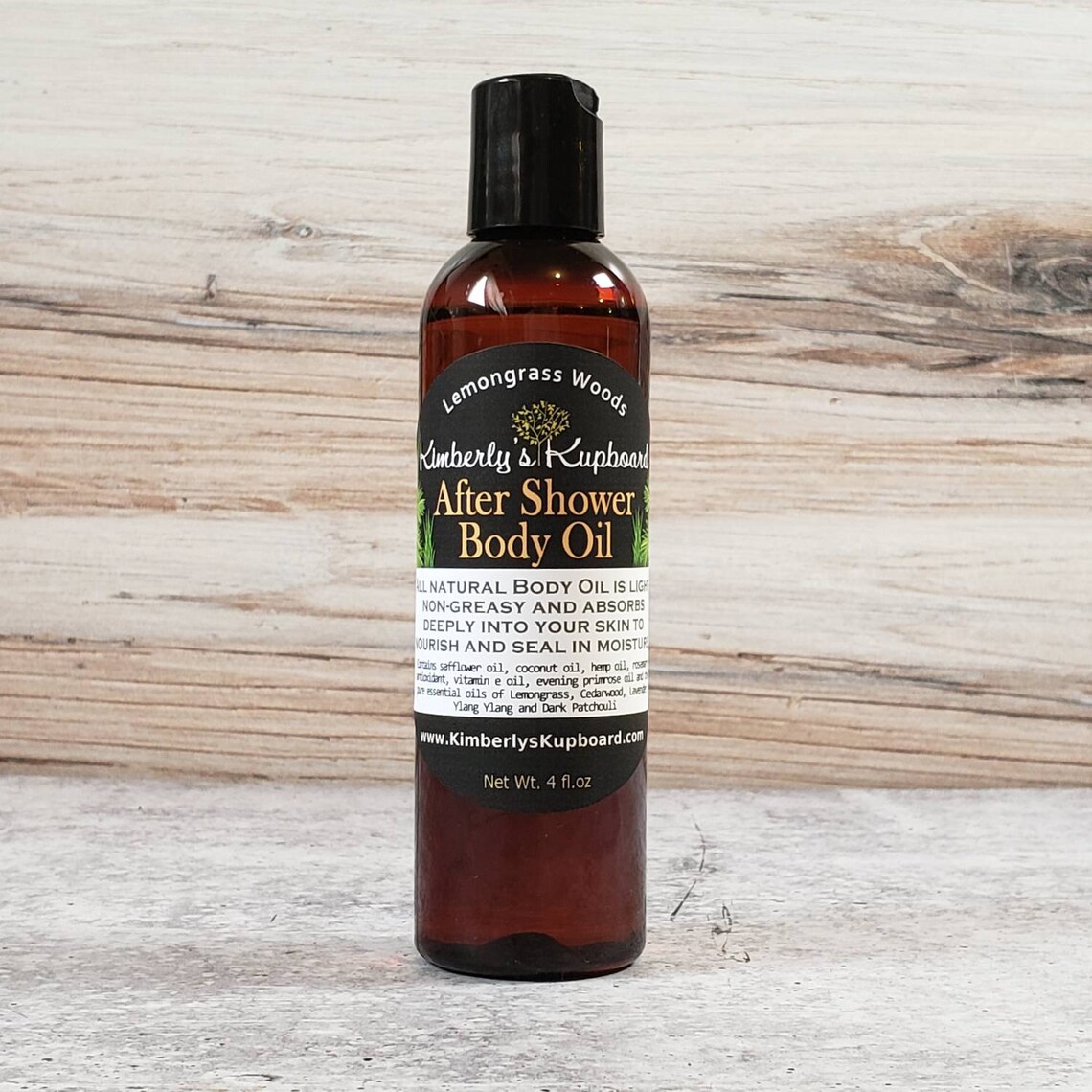 After Shower Hemp and Coconut Body Oil Made With Pure Etsy
