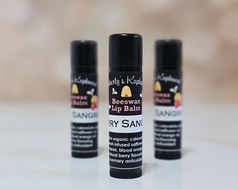 Beeswax Lip Balm Berry Sangria