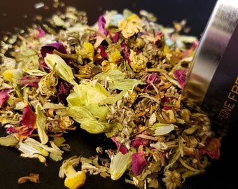 SWEET DREAMS TEA | Sleep Aid Tea | Tasty Herbal Tea | Natural Relexing Tea | Traditional Organic Herbals Loose Leaf Tea | Tea Lover Gift