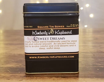 Sweet Dreams Tea for sleep aid and insomnia Loose Leaf herbal tea