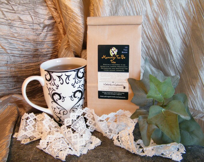 Organic Mommy to Be Pregnancy Tea for Supporting Healthy Pregnancy and