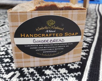 Gingerbread Soap--natural Cold Process Soap