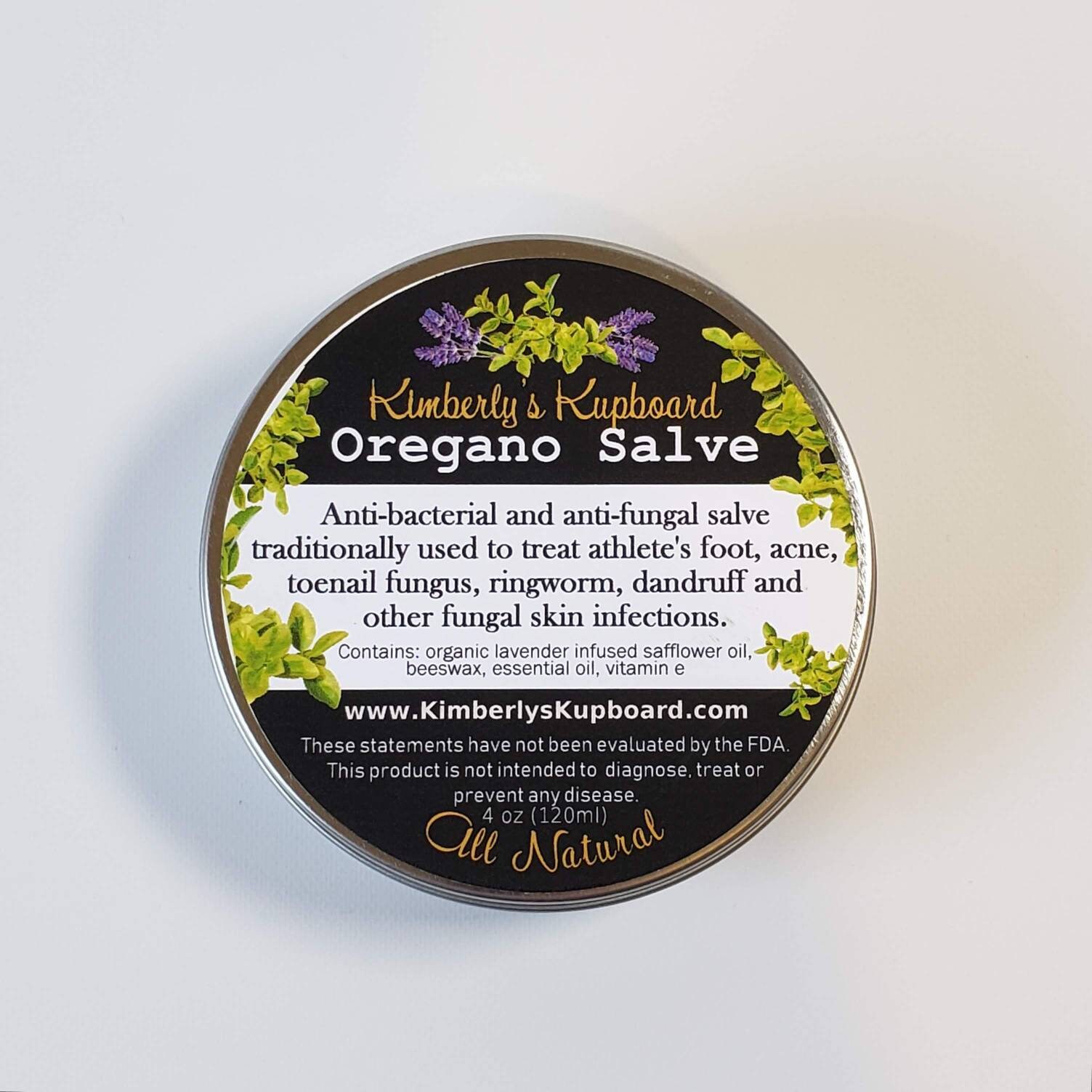 Oregano & Lavender Herbal Salve for Acne and Fungal Infections Etsy