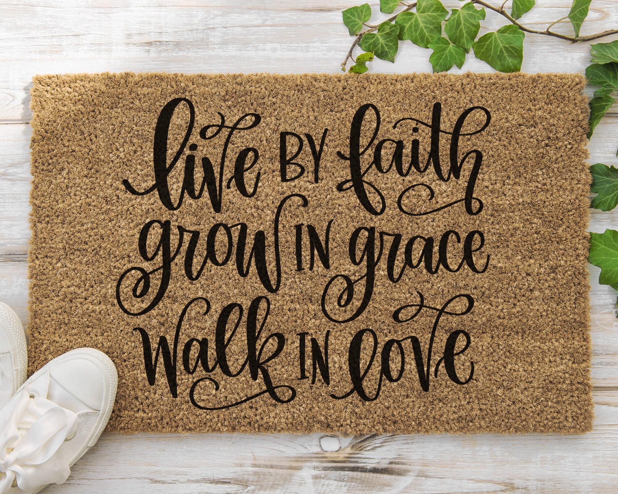 Grow with Grace {Door Mat} Grow with Grace {Door Mat}