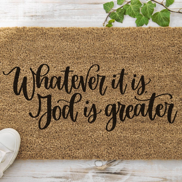 Front Door Mat With Verse Etsy