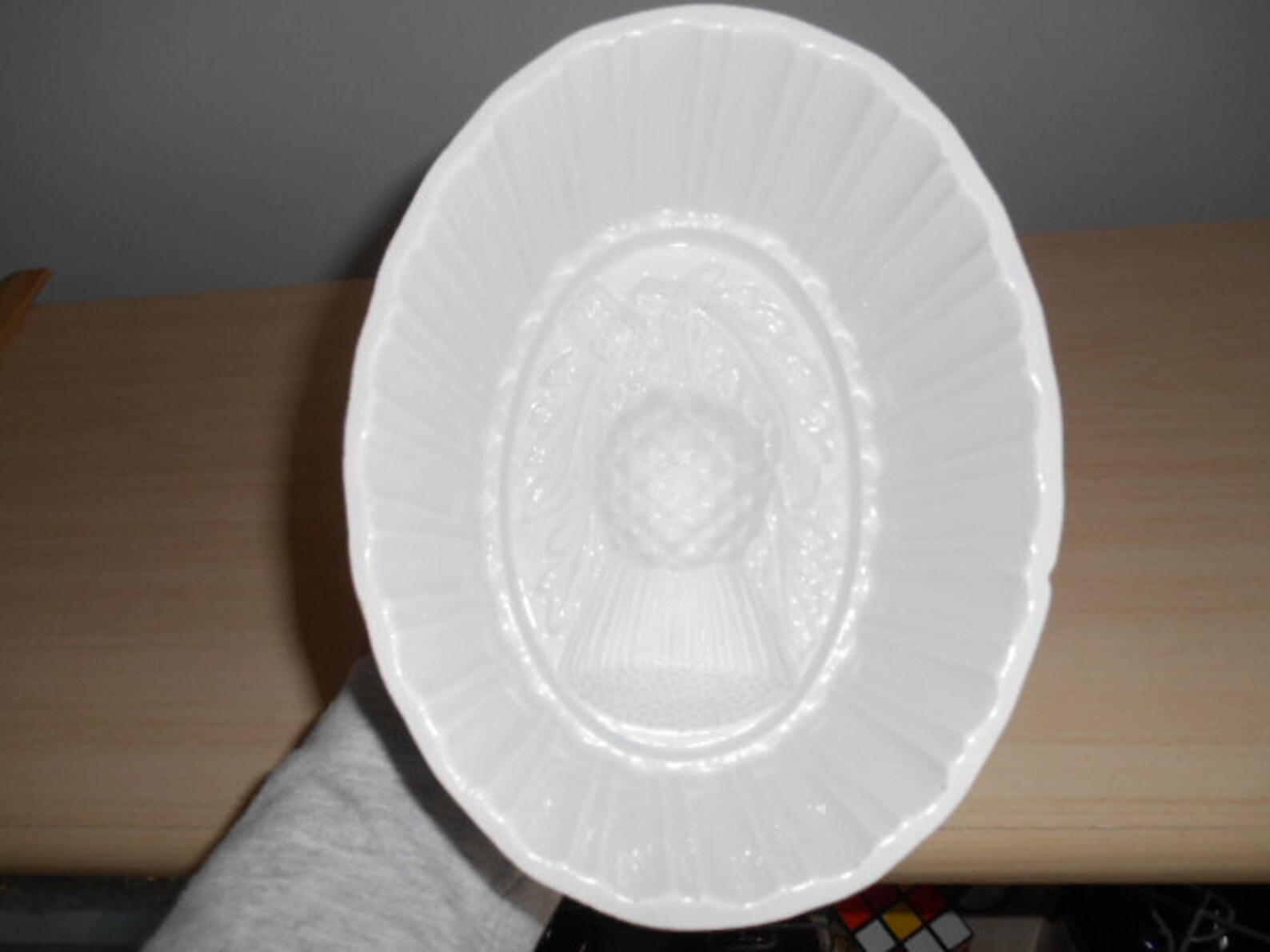 Vintage ceramic jello/bundt cake mold marked G.M.T. & Bros. Etsy