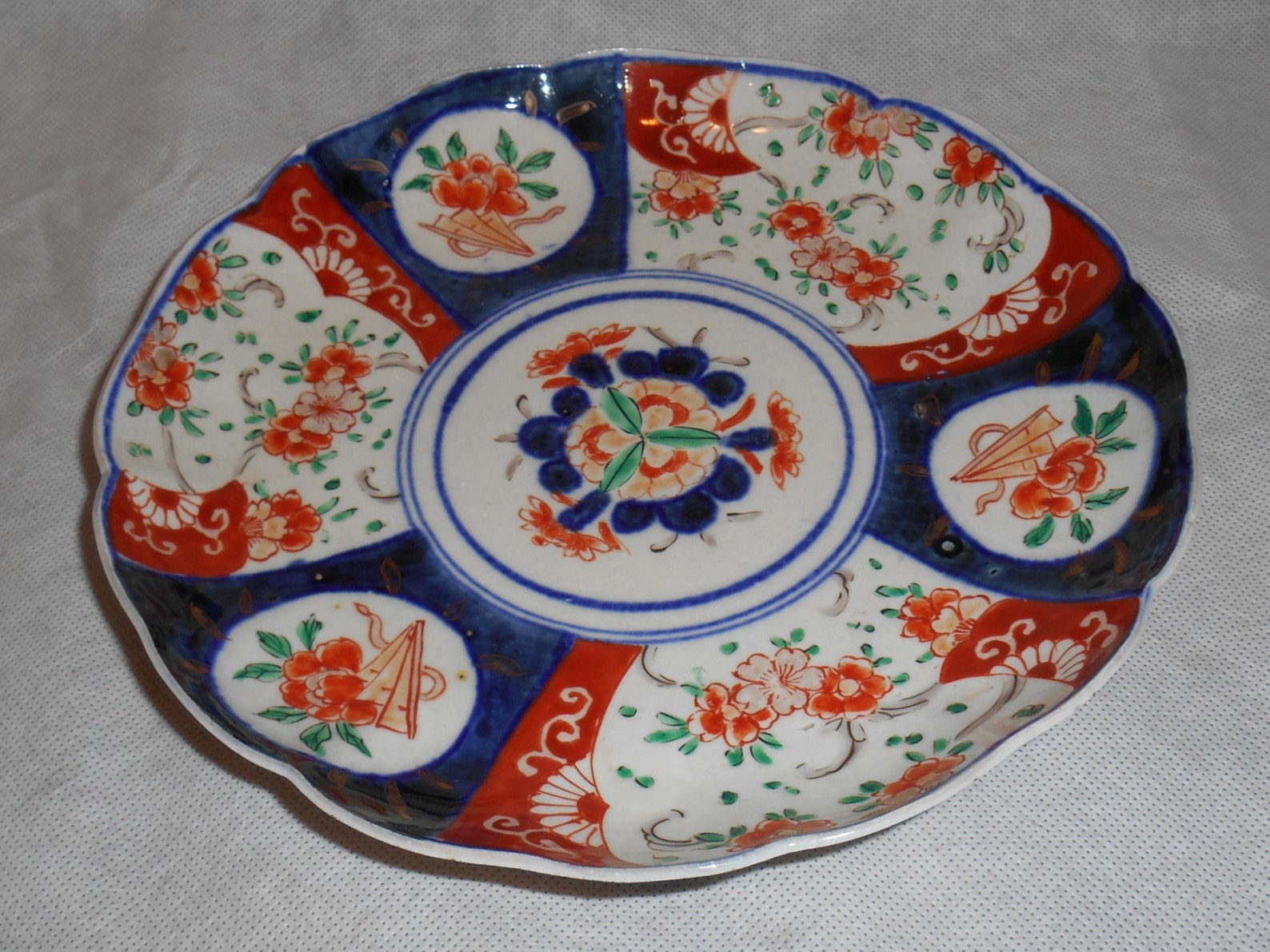 Antique Chinese Export Japanese Imari Porcelain Plate Etsy