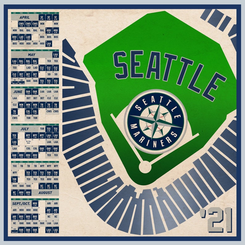 seattle-mariners-2021-schedule-print-etsy