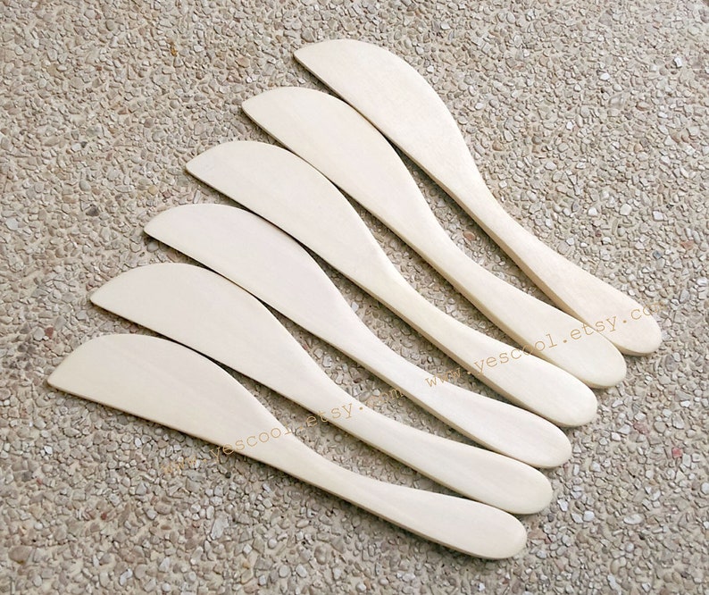 Wooden Spreader Knife Mini Butter Spreaders Cheese Spreader Etsy