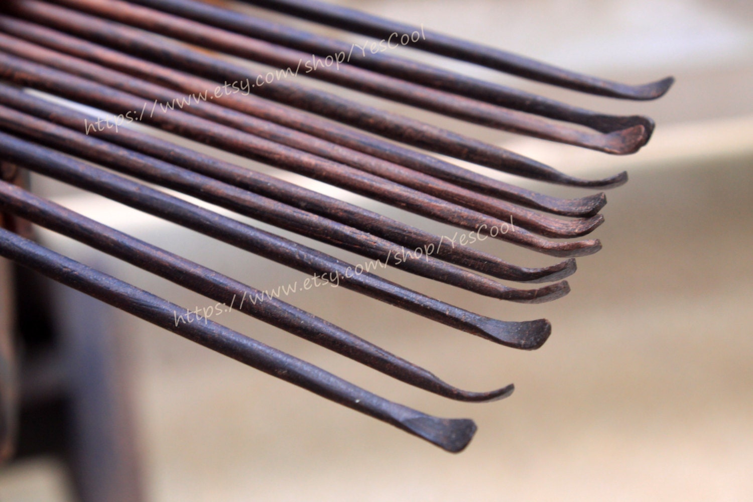 Natural Rosewood Wooden Ear Pick Wax Remover Cleaning Spoon Etsy