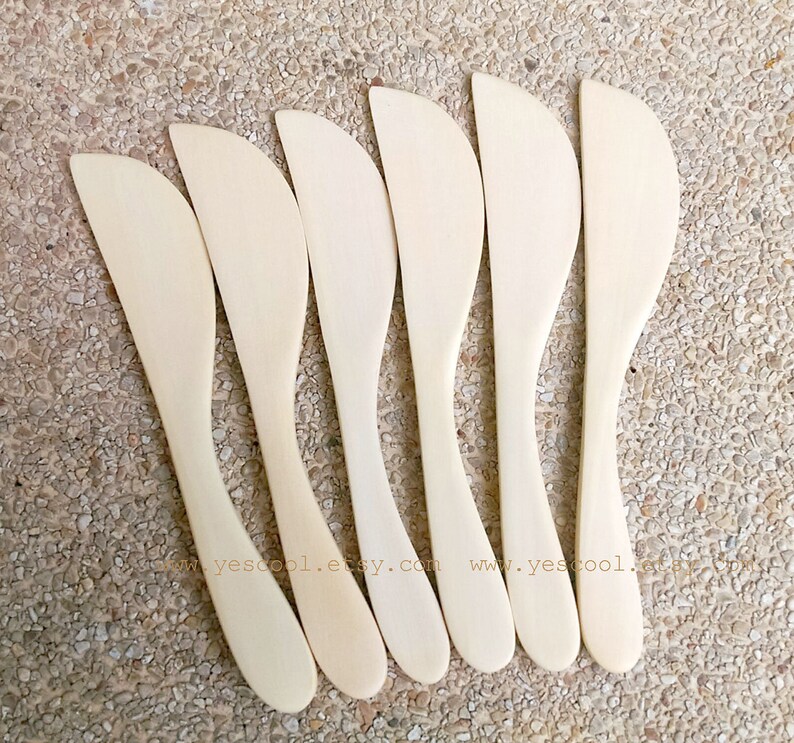 Wooden Spreader Knife Mini Butter Spreaders Cheese Spreader Etsy