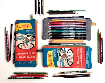 Trousse inspirée des crayons de couleur Laurentien