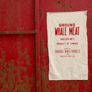 Churchill Manitoba Ground Whale Meat Geschirrtuch