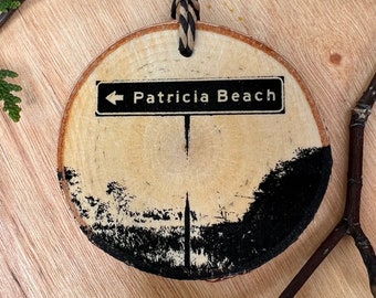 Patricia Beach, Manitoba Road Sign Ornament