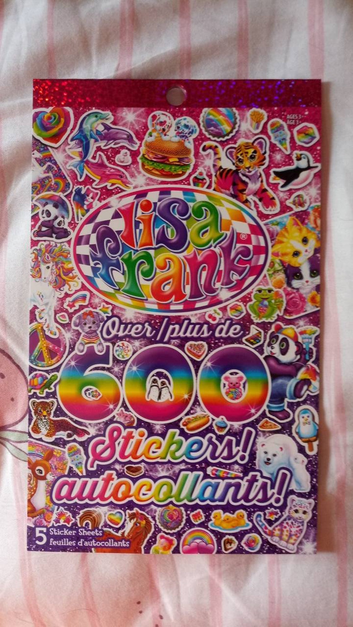 Lisa Frank Sticker Book Over 600 ct Y2K 2000s Stickers | Etsy
