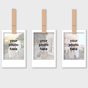Personalisierte Polaroid Foto Drucke | Personalisierte Mini Foto Prints, Glanz Polaroid Prints | Individuelles Geschenk, personalisiertes Fotodruck Geschenk