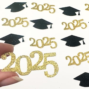2025 Graduation Confetti | Graduation Party Decorations | Set of 40