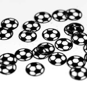 Soccer Ball Confetti | Soccer Love, Soccer Party, Sports Gift, Soccer Lover, Soccer Confetti | Party Decorations