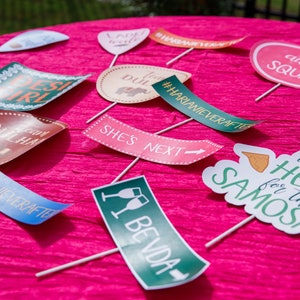 Desi Wedding Photobooth Props | Indian Wedding, Sangeet Props, Mehndi Photos | DIY Desi Props