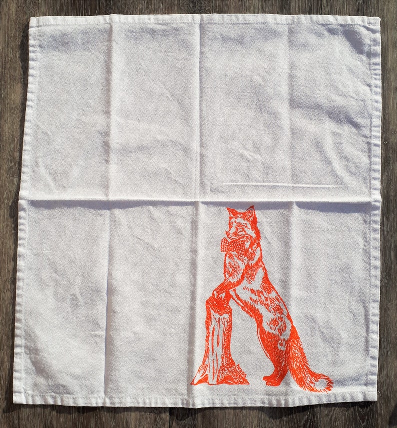 Family Napkins Decorative Napkins Screen Printed Cotton Cloth Napkins Set of 6 Cloth Dinner Napkins Washable Reusable Eco Friendly
