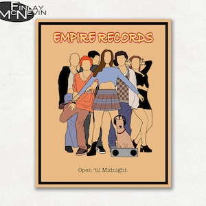 Empire Records, Vintage Movie Poster, Fine Art Print