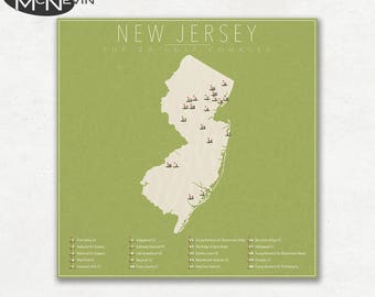 New Jersey Golf Courses Etsy New Jersey Golf Courses Etsy