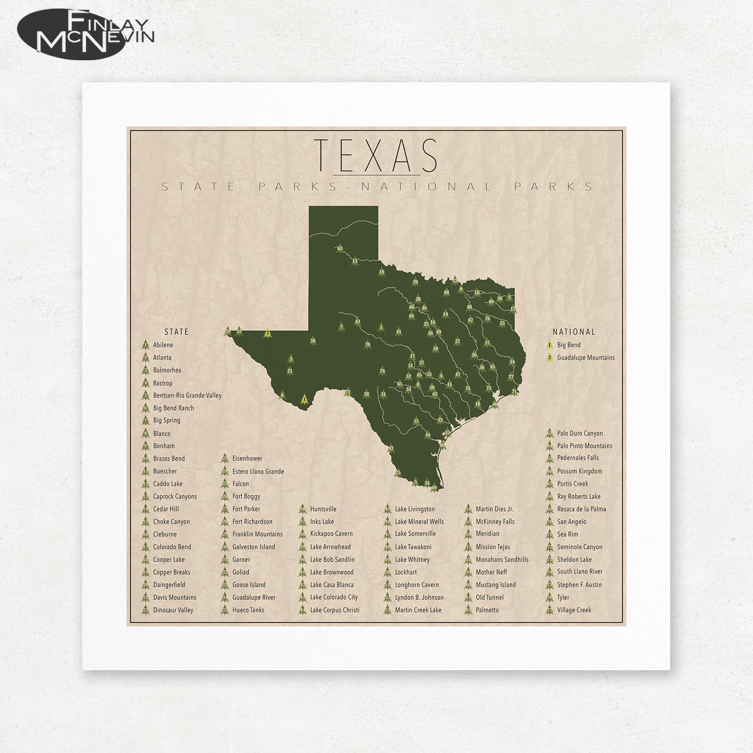 texas-parks-map-gicl-e-print-vintage-wall-art-unframed-nature-lover-gift-etsy for Free Printable Map Of Texas State Parks Texas Parks Map, Giclée Print, Vintage Wall Art, Unframed, Nature Lover Gift - Etsy for Free Printable Map Of Texas State Parks