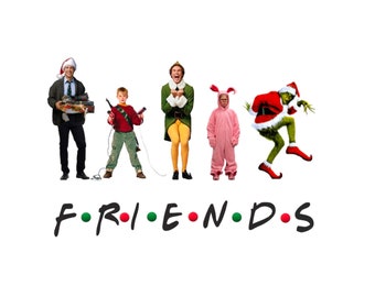 Free Free 191 Friends Svg Christmas SVG PNG EPS DXF File