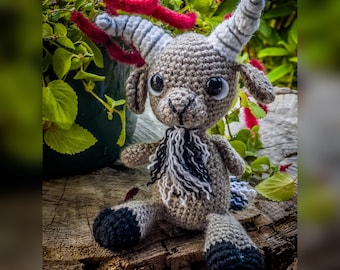 Goat or Baphomet ***crochet pattern