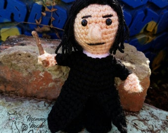 Geïnspireerd op Severus Snape - Snape Buddy ****HAAKPATROON****