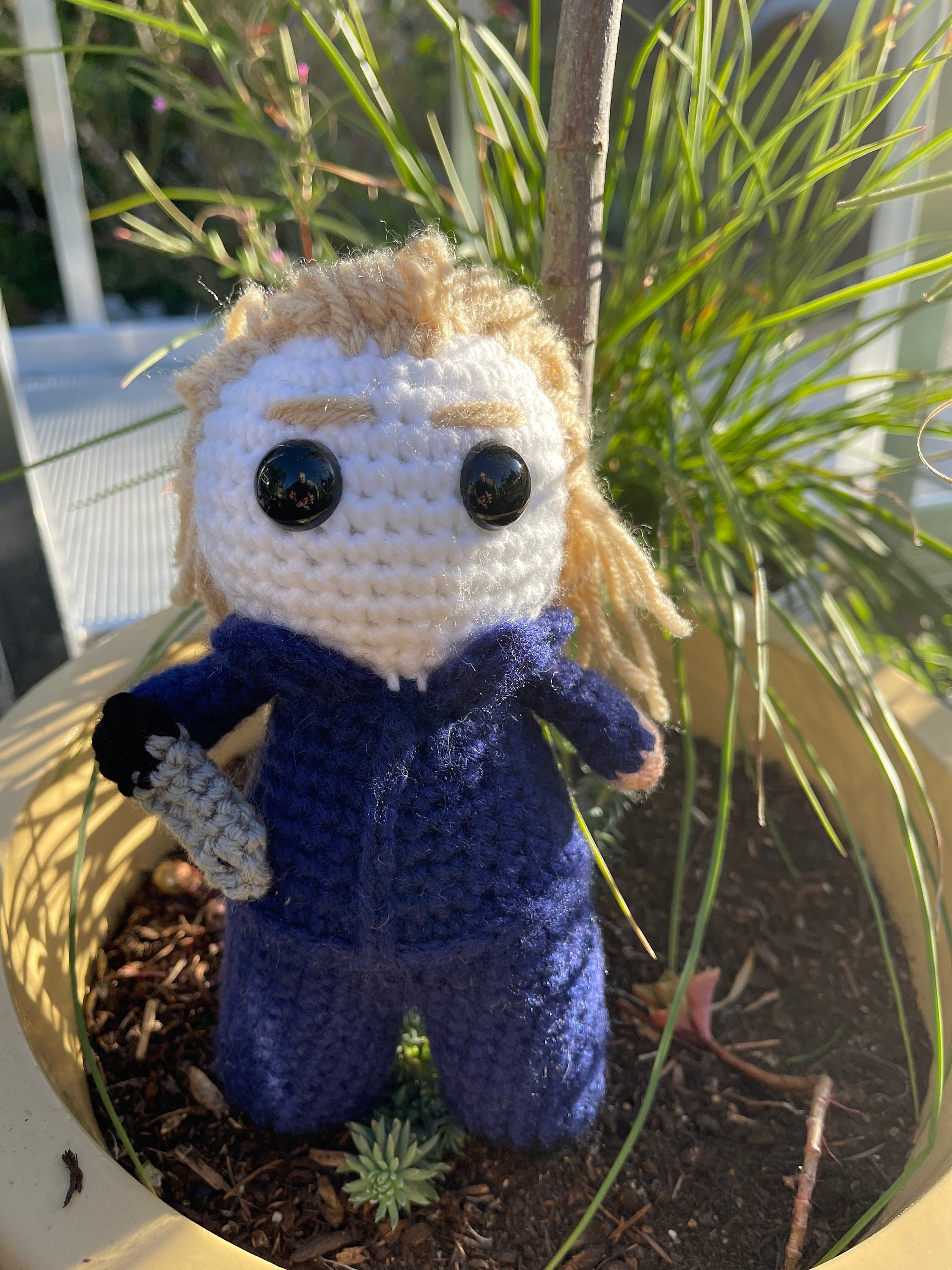 29 Michael Myers Crochet Patterns for Halloween Decor, Gifts, and Horror-Fan Keepsakes 15 Little Michael Amigurumi Crochet Pattern