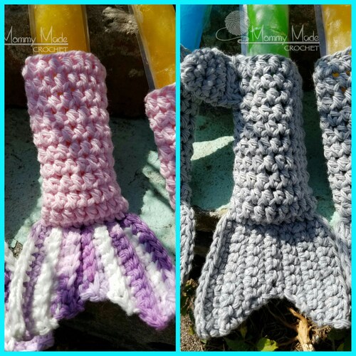 Shark Mermaid Popsicle Holder Crochet Pattern Freeze Pop Etsy