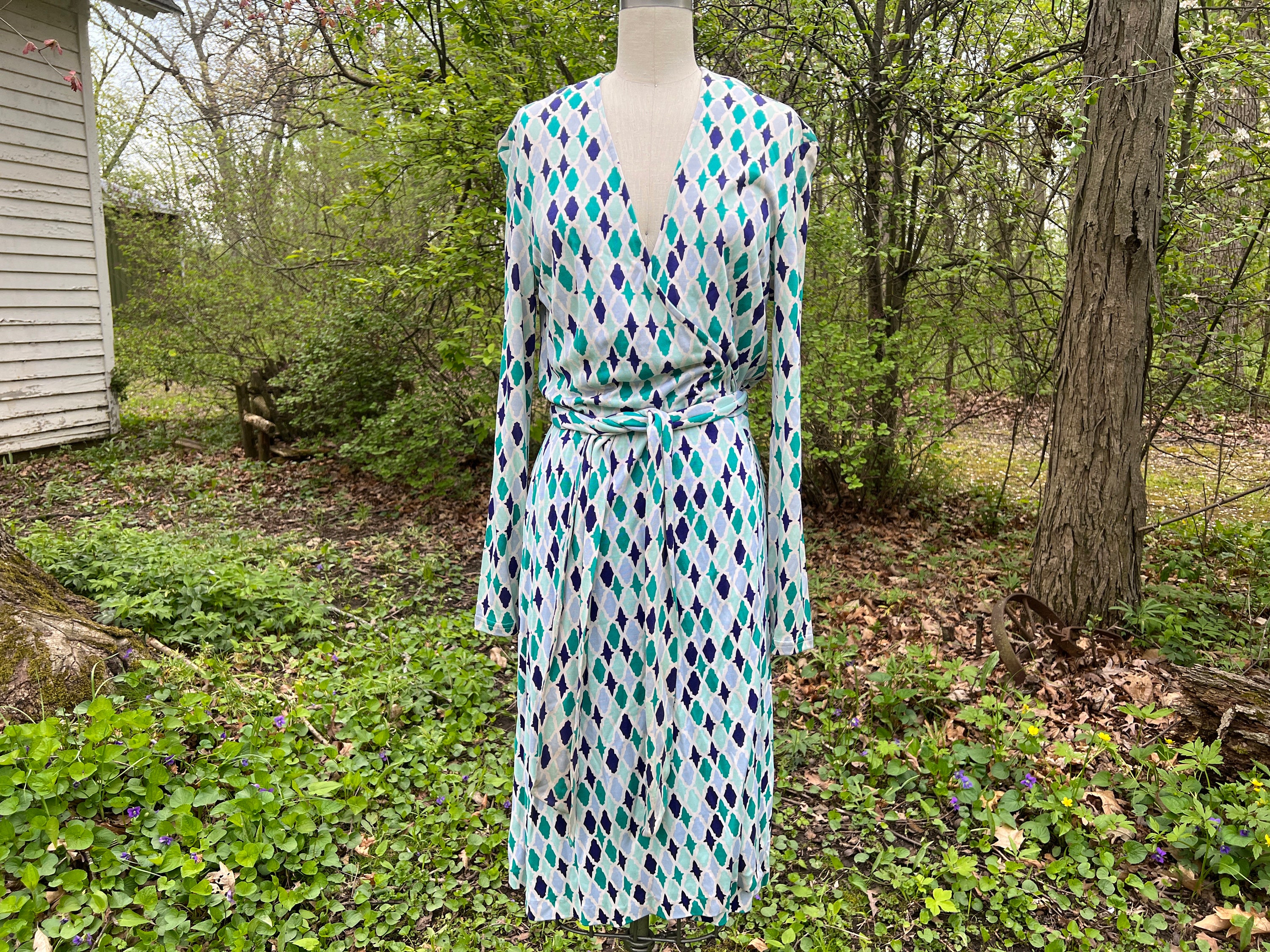 Diane Von Furstenberg Wrap Dress Etsy Canada