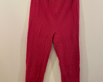 Women's Red Long Johns