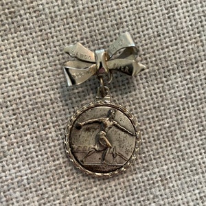 Vintage Bowling Award Pin