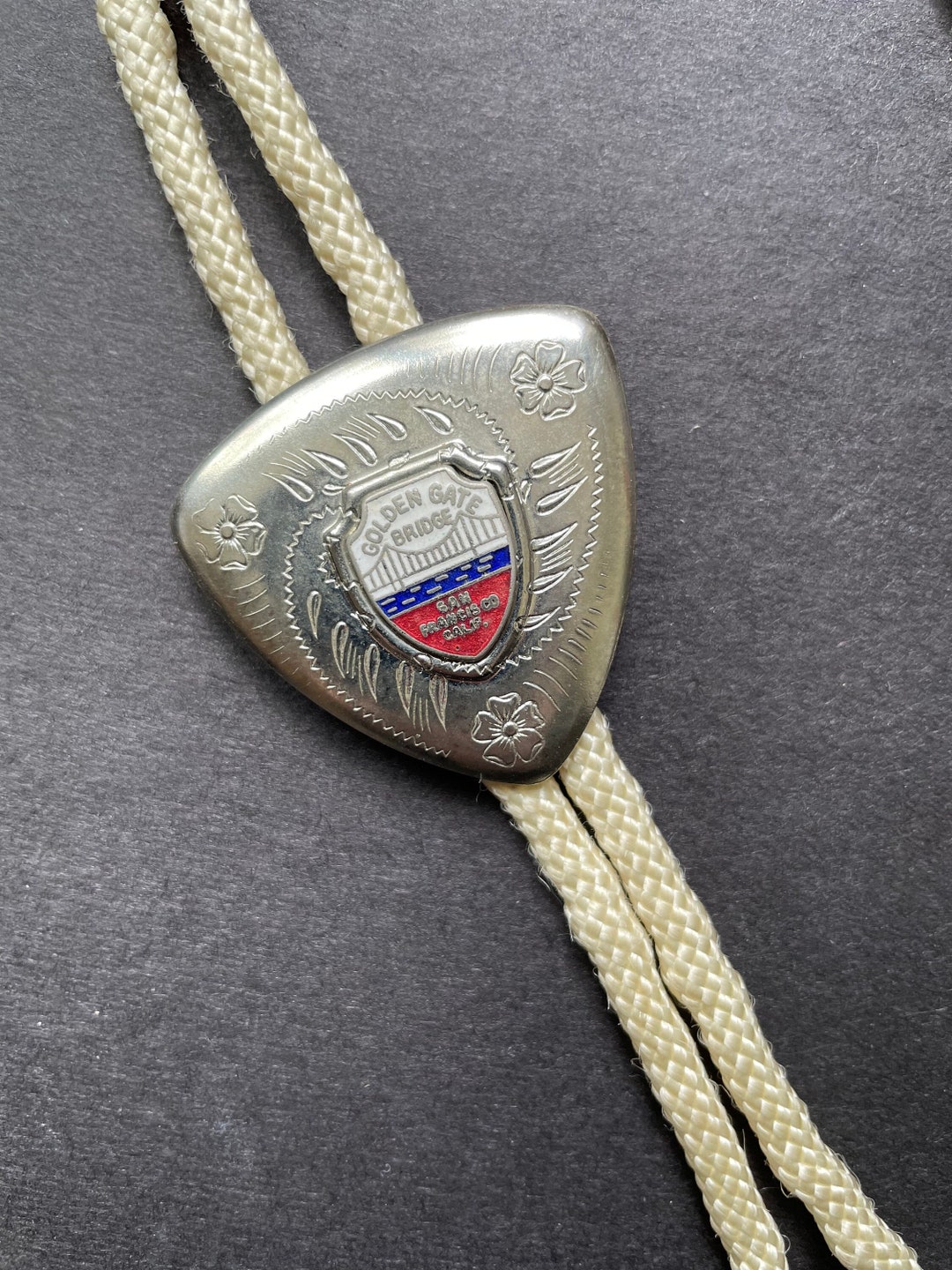 Vintage Golden Gate Bridge Souvenir Bolo Tie - Etsy